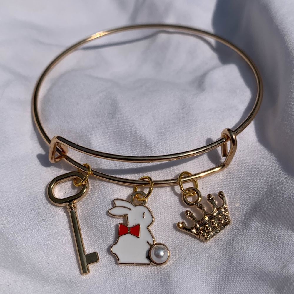 Brand New! Handmade! Adjustable Charm Bracelet - Picture 3 of 3